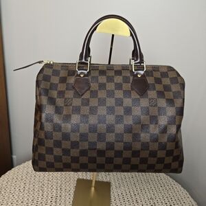 Louis Vuitton Speedy 30 Damier Ebene